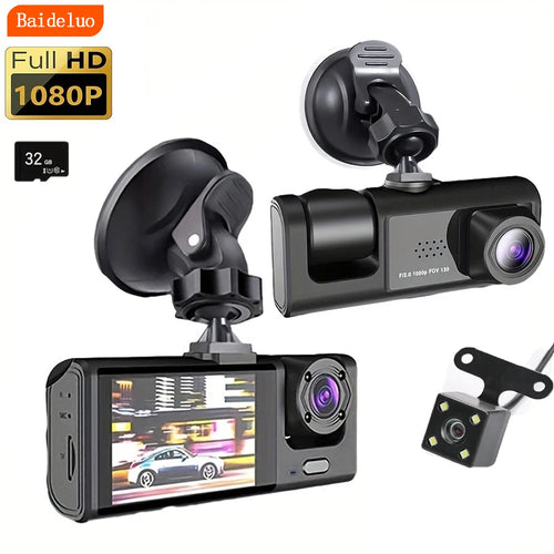 1080P Dual Camera Dash Cam for Cars.